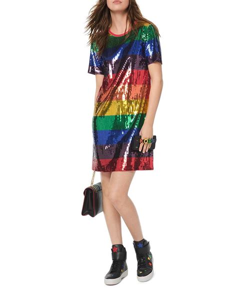 michael kors rainbow shirt|Michael Kors rainbow outfit.